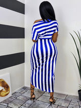 One shoulder ruched midi dress - View 6 | Lwiis