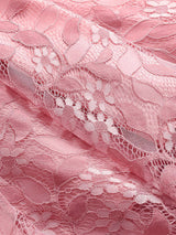 Lace Bodice Chiffon Sleeveless Midi Dress - View 10 | Lwiis
