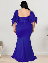 Puff sleeve party dress - View 12 | Lwiis