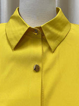 Puff Sleeve Mini Shirt Dress - View 6 | Lwiis
