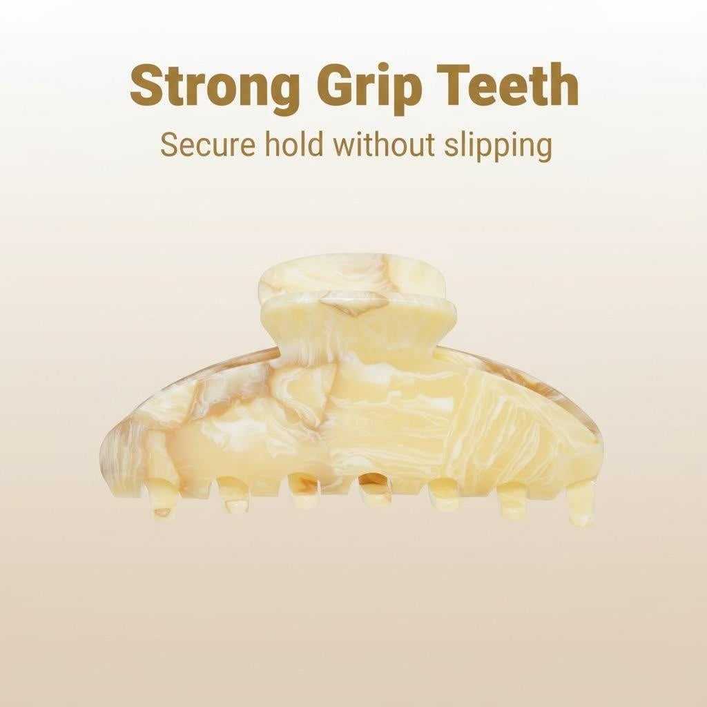 Strong grip teeth provide a secure hold without slipping