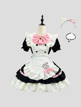 Cute Cat Maid Dress Cosplay Costume - View 8 | Lwiis