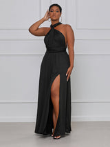 Convertible strap maxi dress - View 7 | Lwiis