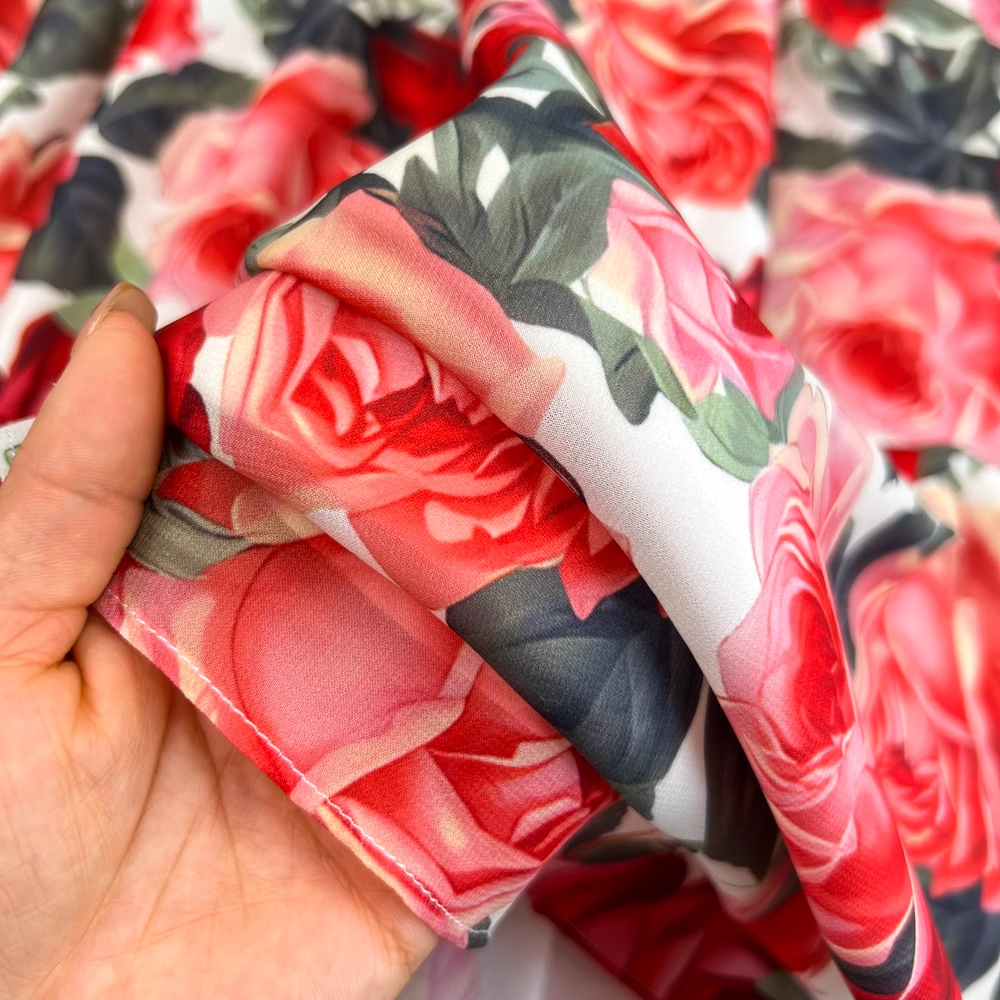 Elegant floral print A-line maxi dress with a one-shoulder neckline and thigh-high slit. - View 10 | Lwiis