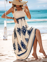Printed Maxi Dress - View 13 | Lwiis