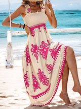 Printed Maxi Dress - View 33 | Lwiis