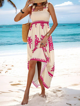 Printed Maxi Dress - View 10 | Lwiis