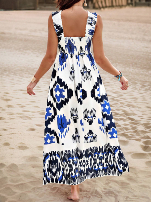 Printed Maxi Dress - View 19 | Lwiis
