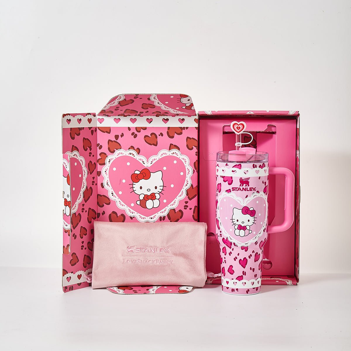 Stanley x Hello Kitty Sweet Hearts Luminous Tumbler - View 9 | Lwiis
